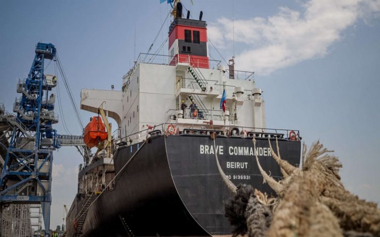 Djibouti accueille le premier navire chargé de blé ukrainien