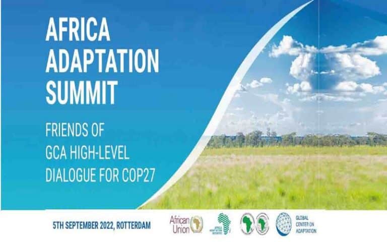 Sommet sur l’adaptation en Afrique, un tout premier sommet mondial consacré à l&rsquo;accélération de l&rsquo;adaptation en Afrique, selon la BAD