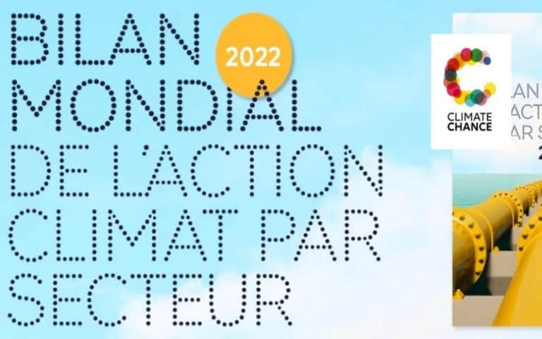 <strong>Publication du bilan mondial de l’action climat par secteur 2022</strong>