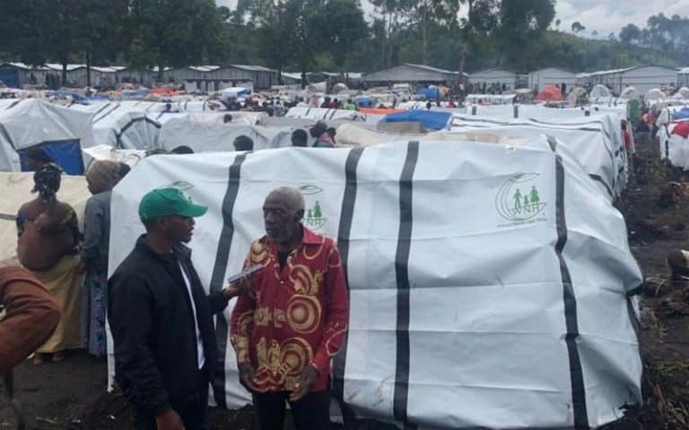 RDC : Environ 2 500 familles de déplacés vivent sans assistance au site de Buvira