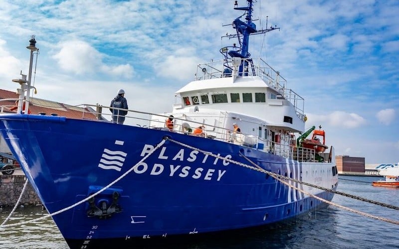 L’expédition Plastic Odyssey arrive à Dakar (Sénégal) le 14 février 2023 pour 1 mois d’escale
