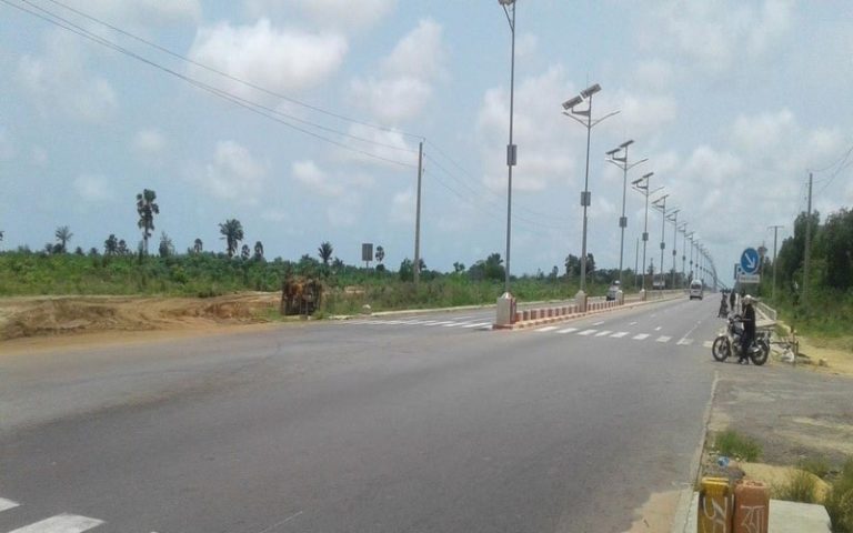Une large zone de production agricole et halieutique du Bénin désenclavée