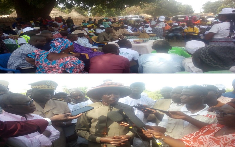 En visite à Tambacounda et Kolda (Sénégal), Aly Ngouille Ndiaye milite pour une agriculture résiliente