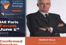 Marco Villa présentera des solutions pour le GNL, le FLNG au Forum Invest in African Energy Paris