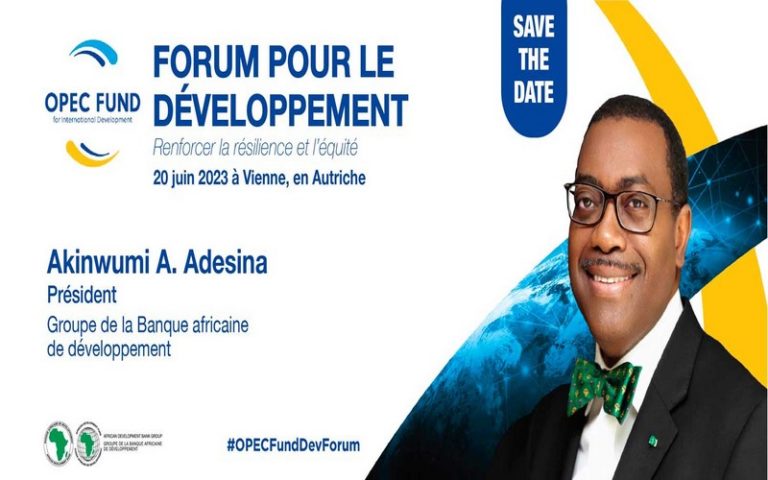 Le président de la BAD interviendra lors du Forum pour le développement 2023 du Fonds OPEP