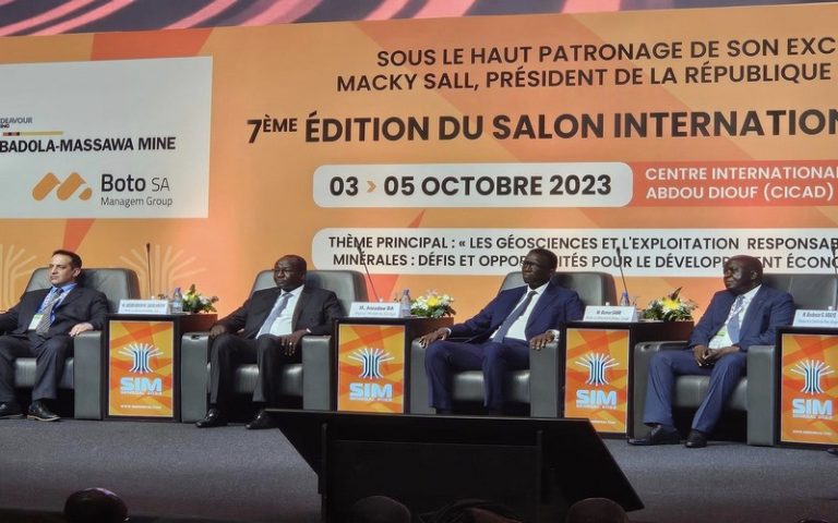7ème édition du Salon international des mines : Amadou Bâ plaide pour une exploitation minière durable