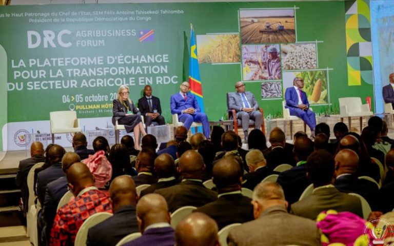 La RDC organise le DRC Agribusiness Forum à Kinshasa sous le thème de « La revanche du sol sur le sous-sol »