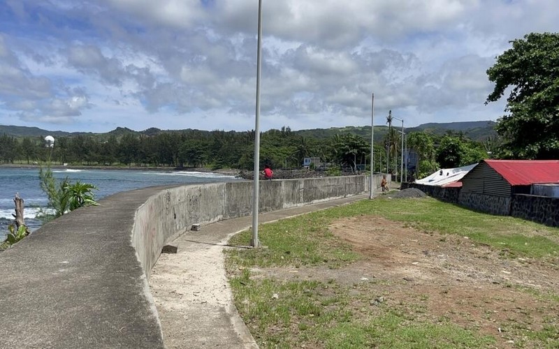 Maurice : A Rivière des Galets, un mur pour lutter contre la montée des eaux