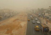Sénégal – pollution de l’air à Dakar : Poussée de poussières du Sahara et alerte à la qualité de l’air