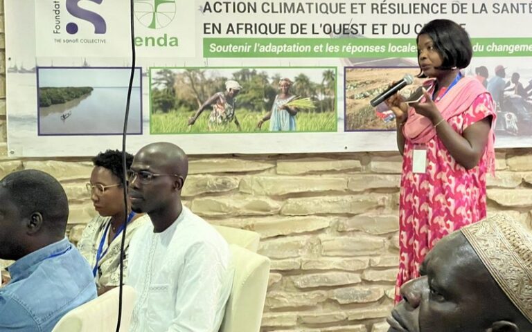 Enda Tiers-Monde appelle à renforcer la résilience de la santé face au changement climatique en Afrique de l’Ouest et du Centre  