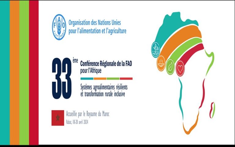 Les systèmes agroalimentaires résilients et la transformation rurale inclusive au menu de la 33ème session de l’ARC33 prévue du 18 au 20 avril 2024