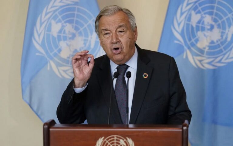 Le Secrétaire général de l&rsquo;ONU met en garde sur l&rsquo;« injustice » inhérente aux crises qui menacent la planète