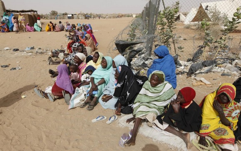Les réfugiés du camp d’Abou Chouk près d’El Fasher au Soudan vivent une situation catastrophique