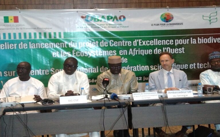 Les activités du Centre d’excellence pour la biodiversité et les écosystèmes en Afrique de l’Ouest officiellement lancées au Sénégal         