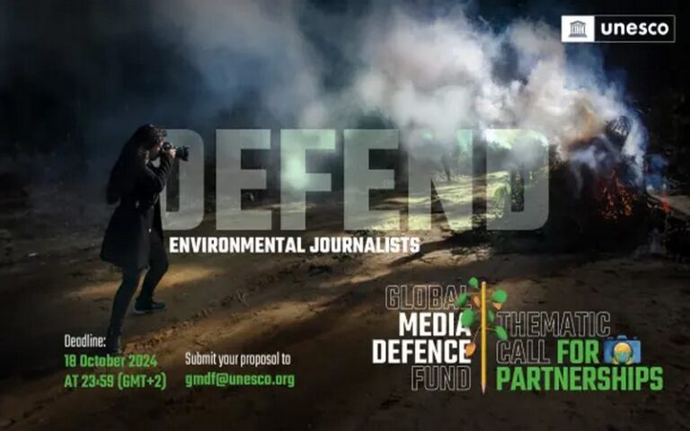 L’UNESCO lance un appel à propositions pour protéger les journalistes environnementaux et lutter contre l’impunité