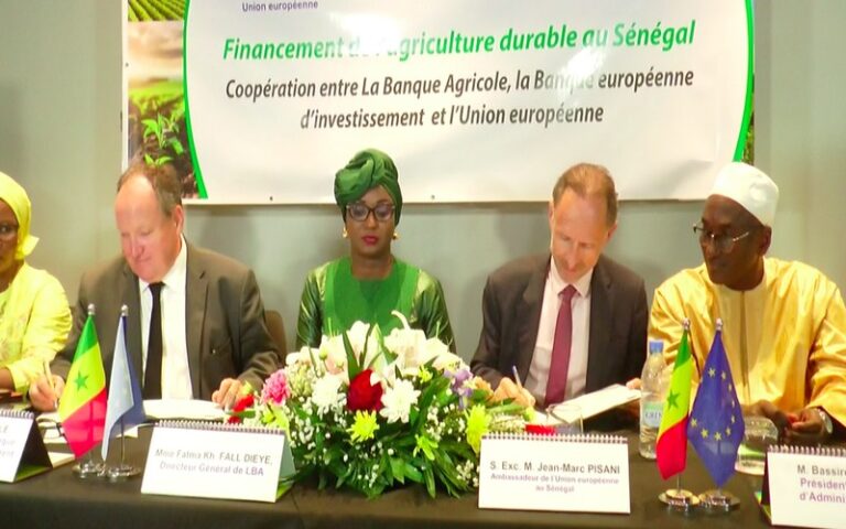 La LBA et la BEI, avec le soutien de l’UE signent un accord pour appuyer la souveraineté alimentaire du Sénégal