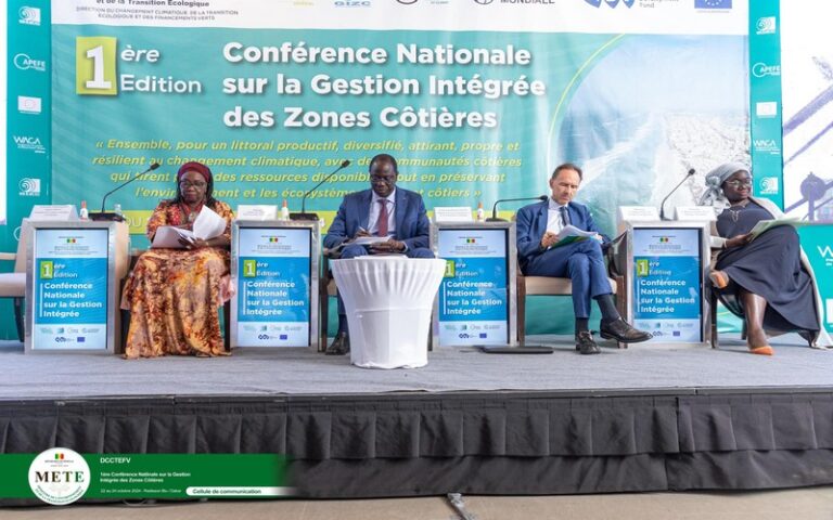 Les conclusions de la 1ère conférence sur la GIZC permettront au Sénégal d&rsquo;inverser la tendance actuelle de dégradation des ressources marines et côtières    