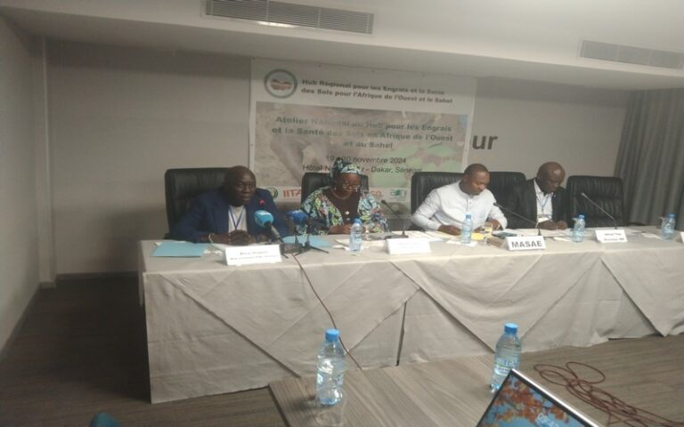 Atelier national du hub pour les engrais et la santé des sols en Afrique de l’ouest et au Sahel : opportunités pour le Sénégal