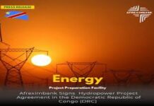 Afreximbank signe un projet hydroélectrique en historique en DRC