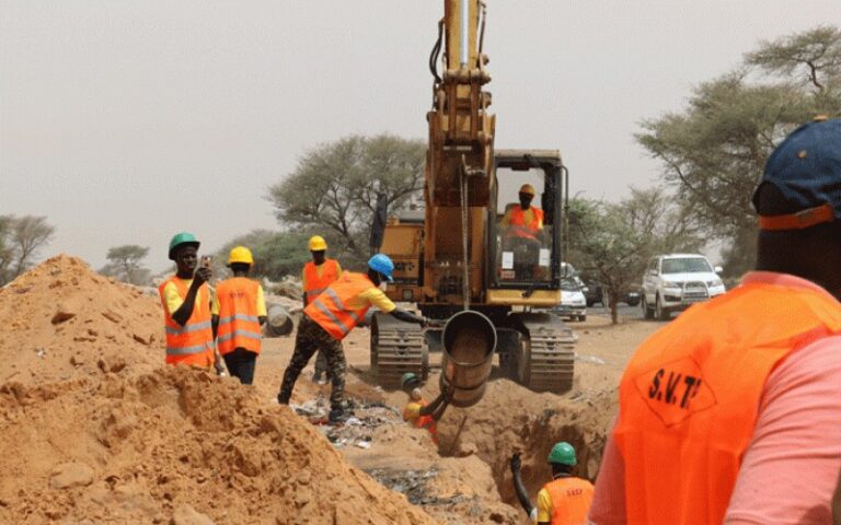 Sénégal : Les travaux d&rsquo;assainissement seront terminés avant l&rsquo;hivernage pour prévenir les inondations à Touba, selon le ministère de l&rsquo;Hydraulique