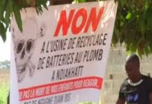 Pollution à Ndiakhate (Sénégal) : Les villages de Pout et Keur Moussa dénoncent la reprise de l’usine de recyclage de plomb et ses impacts sur la santé et l’agriculture