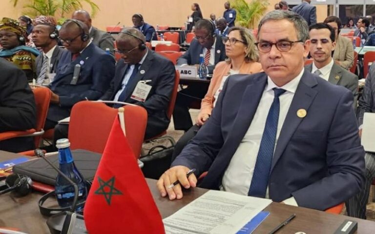 Impact du changement climatique sur la paix et la sécurité en Afrique : L’appel de Mohamed Arrouchi au CPS de l’UA