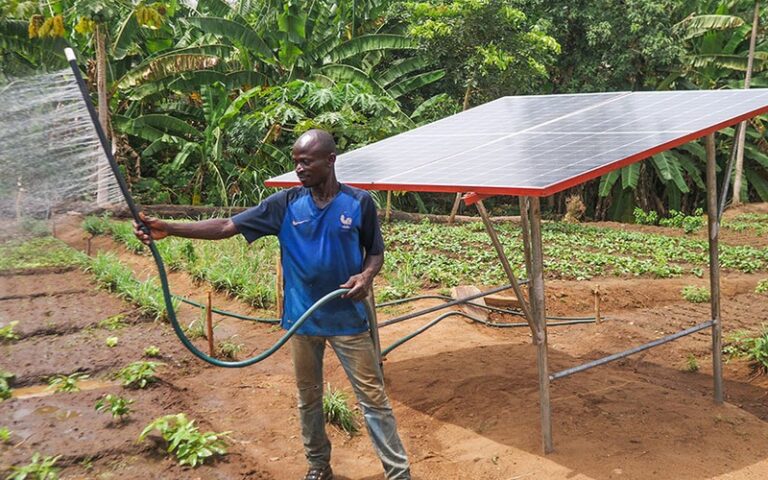 Irrigation solaire performante et accessible : Le projet de l’ONG Électriciens Sans Frontières pour soutenir l’agriculture togolaise