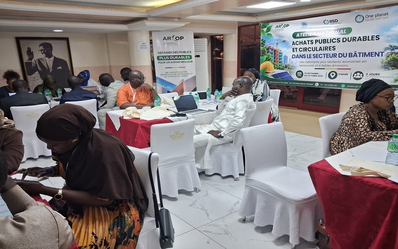 Commande publique durable : le Sénégal veut verdir ses marchés et miser sur la construction circulaire
