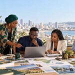 Une équipe africaine explore le nouvel écosystème VivAfrik reliant médias, connaissances, expertises et solutions.